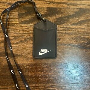 Nike landyard black + white